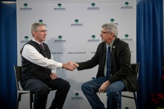 January 9, 2019: Senator Tim Kearney attends the 2019 Pennsylvania Farm Show in Harrisburg, PA.