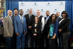 January 9, 2019: Senator Tim Kearney attends the 2019 Pennsylvania Farm Show in Harrisburg, PA.