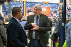 January 9, 2019: Senator Tim Kearney attends the 2019 Pennsylvania Farm Show in Harrisburg, PA.
