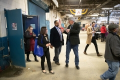January 9, 2019: Senator Tim Kearney attends the 2019 Pennsylvania Farm Show in Harrisburg, PA.