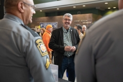 January 9, 2019: Senator Tim Kearney attends the 2019 Pennsylvania Farm Show in Harrisburg, PA.