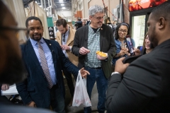 January 9, 2019: Senator Tim Kearney attends the 2019 Pennsylvania Farm Show in Harrisburg, PA.