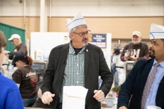9 de enero de 2019: El senador Tim Kearney asiste al Pennsylvania Farm Show 2019 en Harrisburg, PA.