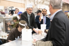 January 9, 2019: Senator Tim Kearney attends the 2019 Pennsylvania Farm Show in Harrisburg, PA.