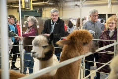 January 9, 2019: Senator Tim Kearney attends the 2019 Pennsylvania Farm Show in Harrisburg, PA.