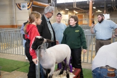 January 9, 2019: Senator Tim Kearney attends the 2019 Pennsylvania Farm Show in Harrisburg, PA.