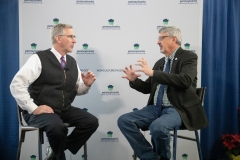 January 9, 2019: Senator Tim Kearney attends the 2019 Pennsylvania Farm Show in Harrisburg, PA.