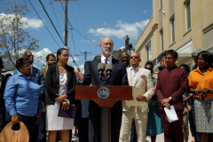 August 12, 2022: Senator Kearney and colleagues join Governor Tom Wolf and  housing advocates and stakeholders in Philadelphia to celebrate the critical $375 million investment in the 2022-23 budget addressing the affordable housing crisis.