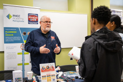 April 9, 2025 – Senator Tim Kearney and Representative Jennifer O’Mara, in partnership with the Delaware County Intermediate Unit (DCIU), hosted their annual Apprenticeship & Trades Fair on April 5 at the DCIU in Morton. The event welcomed students in grades 7 through 12 and their families, connecting them with professionals from local trade unions, apprenticeship programs, and training institutions.