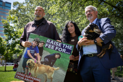 June 14, 2021: Sen. Tim Kearney attends Be the Voice for PA Pup Rally calling for all Pennsylvanians who care for dogs and their wellbeing to support Senate Bill 232 and House Bill 526.