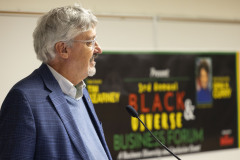 February 24, 2024: Sen. Kearney, along with Rep. Gina Curry hosted their 3rd Annual Black and Diverse Business Forum at Delaware County Community College in Marple Township.