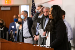 February 26, 2022: Sen. Kearney hosted a Black and Diverse Business Forum at Delaware County Community College.