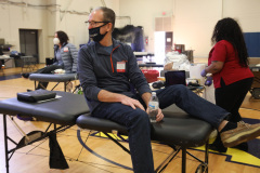 March 3, 2022: Sen. Kane hosted a blood drive at Neuman University in Aston