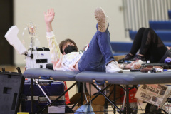 March 3, 2022: Sen. Kane hosted a blood drive at Neuman University in Aston.