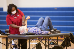 March 3, 2022: Sen. Kane hosted a blood drive at Neuman University in Aston.