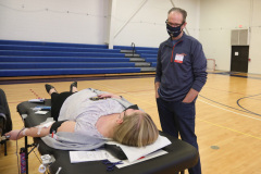 March 3, 2022: Sen. Kane hosted a blood drive at Neuman University in Aston.