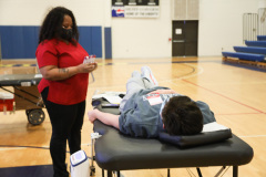 March 3, 2022: Sen. Kane hosted a blood drive at Neuman University in Aston.