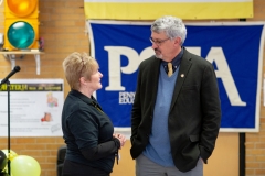March 1, 2019: Senator Kearney celebrates National School Breakfast Week at Tinicum School  by participating in a synchronized state-wide event – Hear the Pennsylvania Crunch!