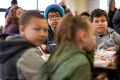 March 1, 2019: Senator Kearney celebrates National School Breakfast Week at Tinicum School  by participating in a synchronized state-wide event – Hear the Pennsylvania Crunch!