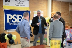 March 1, 2019: Senator Kearney celebrates National School Breakfast Week at Tinicum School  by participating in a synchronized state-wide event – Hear the Pennsylvania Crunch!