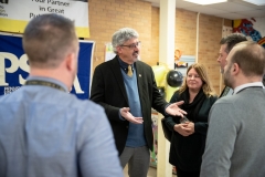 March 1, 2019: Senator Kearney celebrates National School Breakfast Week at Tinicum School  by participating in a synchronized state-wide event – Hear the Pennsylvania Crunch!