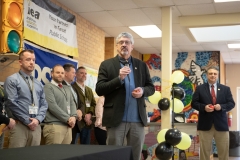 March 1, 2019: Senator Kearney celebrates National School Breakfast Week at Tinicum School  by participating in a synchronized state-wide event – Hear the Pennsylvania Crunch!