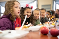 March 1, 2019: Senator Kearney celebrates National School Breakfast Week at Tinicum School  by participating in a synchronized state-wide event – Hear the Pennsylvania Crunch!