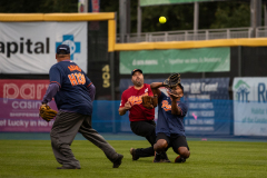 September 26, 2023: Senator Tim Kearney participates in the 2023 Capitol All-Stars charitable, legislative softball game to fight hunger in Pennsylvania.