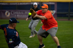 September 26, 2023: Senator Tim Kearney participates in the 2023 Capitol All-Stars charitable, legislative softball game to fight hunger in Pennsylvania.