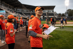 September 26, 2023: Senator Tim Kearney participates in the 2023 Capitol All-Stars charitable, legislative softball game to fight hunger in Pennsylvania.