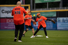 September 26, 2023: Senator Tim Kearney participates in the 2023 Capitol All-Stars charitable, legislative softball game to fight hunger in Pennsylvania.
