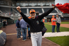 September 26, 2023: Senator Tim Kearney participates in the 2023 Capitol All-Stars charitable, legislative softball game to fight hunger in Pennsylvania.