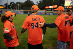 September 26, 2023: Senator Tim Kearney participates in the 2023 Capitol All-Stars charitable, legislative softball game to fight hunger in Pennsylvania.