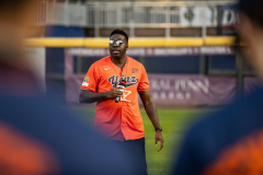 September 26, 2023: Senator Tim Kearney participates in the 2023 Capitol All-Stars charitable, legislative softball game to fight hunger in Pennsylvania.