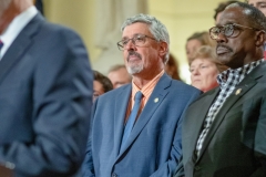 August 7, 2019: Senator Tim Kearney joins Gov. Wolf and U.S. Senator Bob Casey for a bipartisan event in remembrance of the victims of all gun violence and as a call-for-action after a weekend of mass shootings and a continued deaf-ear response from federal and state lawmakers to take up stricter gun laws.
