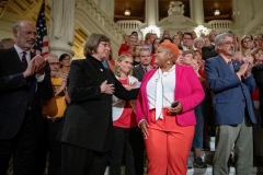 August 7, 2019: Senator Tim Kearney joins Gov. Wolf and U.S. Senator Bob Casey for a bipartisan event in remembrance of the victims of all gun violence and as a call-for-action after a weekend of mass shootings and a continued deaf-ear response from federal and state lawmakers to take up stricter gun laws.