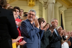 August 7, 2019: Senator Tim Kearney joins Gov. Wolf and U.S. Senator Bob Casey for a bipartisan event in remembrance of the victims of all gun violence and as a call-for-action after a weekend of mass shootings and a continued deaf-ear response from federal and state lawmakers to take up stricter gun laws.