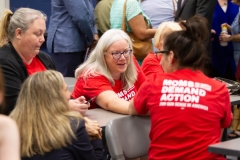 August 20, 2019: More than 200 people crowded into Sen. Kearney’s held a town hall tonight in Morton, Delaware County to discuss ways to address gun violence.