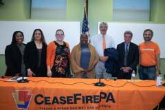 June 9, 2022: Senator Tim Kearney Hosts a Gun Violence Prevention Town Hall at DCIU in Morton. Over 100 concerned citizens and gun safety reform advocates were in attendance.