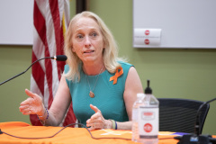 June 9, 2022: Senator Tim Kearney Hosts a Gun Violence Prevention Town Hall at DCIU in Morton. Over 100 concerned citizens and gun safety reform advocates were in attendance.