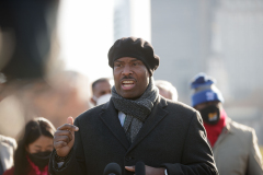 January 6, 2022: Senator Tim Kearney  & Allies Rally to Defend Democracy & Condemn Insurrectionists.