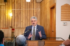 April 4, 2019: Senator Tim Kearney attends an event in remembrance for the 51st anniversary of Dr. King’s assassination and marks the beginning of Pennsylvania Senate Democrats call for 30 days of action to combat poverty and economic insecurity in the Commonwealth.