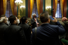 January 25, 2022: January 25, 2022 – Today Senator Tim Kearney and Senator Sharif Street honored the Muslim Aid Initiative (MAI), a non-profit organization created by their constituents in response to the COVID-19 pandemic in March 2020, in a recognition ceremony on the PA Senate Floor.