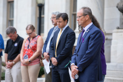 August 31, 2021: State Senators John Kane and Tim Kearney hosted an Overdose Awareness Day Vigil to honor lives lost to overdoses.