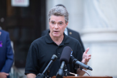 August 31, 2021: State Senators John Kane and Tim Kearney hosted an Overdose Awareness Day Vigil to honor lives lost to overdoses.