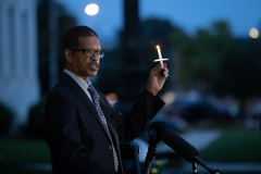 August 31, 2021: State Senators John Kane and Tim Kearney hosted an Overdose Awareness Day Vigil to honor lives lost to overdoses.