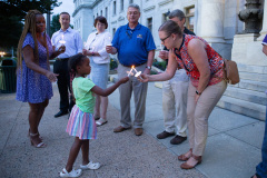 August 31, 2021: State Senators John Kane and Tim Kearney hosted an Overdose Awareness Day Vigil to honor lives lost to overdoses.