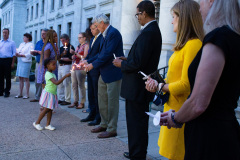 August 31, 2021: State Senators John Kane and Tim Kearney hosted an Overdose Awareness Day Vigil to honor lives lost to overdoses.