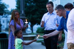 August 31, 2021: State Senators John Kane and Tim Kearney hosted an Overdose Awareness Day Vigil to honor lives lost to overdoses.