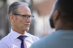 August 31, 2023: Sens. Kane and Kearney held their third annual Overdose Awareness Vigil in front of the Delaware County Courthouse in Media.